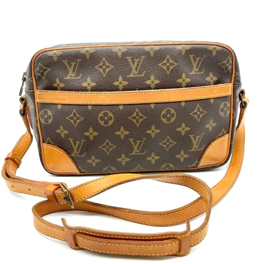 GOOD CONDITION! Authenticated Louis Vuitton Trocadero 27 Shoulder Bag Handbag - Picture 3 of 16